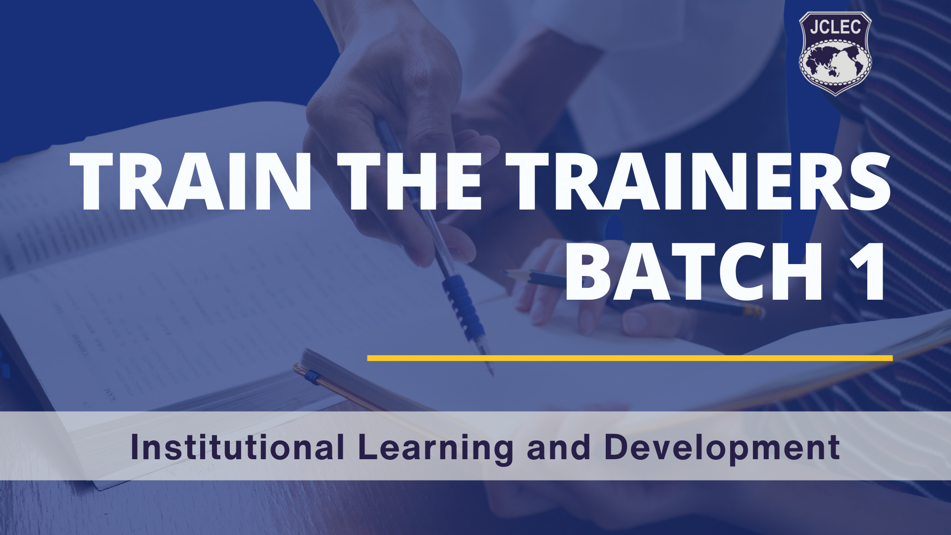 Train the Trainers Batch 1